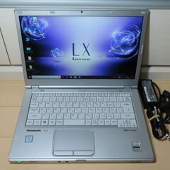 JC1087 パナソニック Let's Note CF-LX6 R17VS FHD 優良品office2019