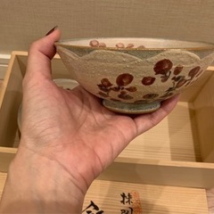 【未使用・美品】清水焼  夫婦茶碗  京都  景春窯の画像