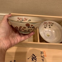 【未使用・美品】清水焼  夫婦茶碗  京都  景春窯の画像