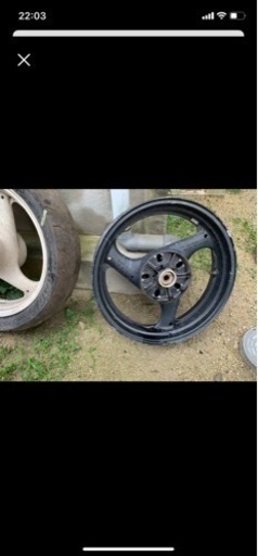インパルス400 gk79a 前後ホイールおまけ付き