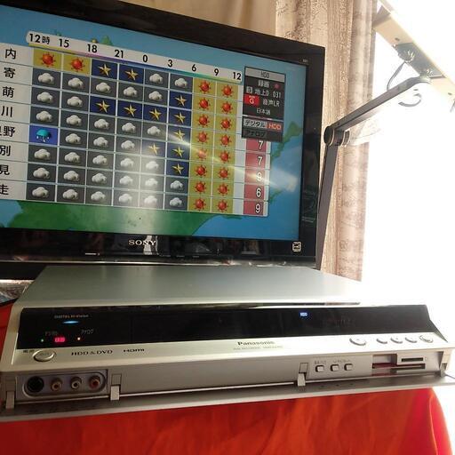 SONY BRAVIA32インチ　Panasonic ハイビジョン DIGA DMR-EX100-S