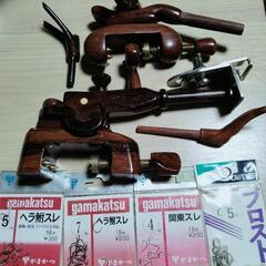 ヘラ釣り用の万力(中古)