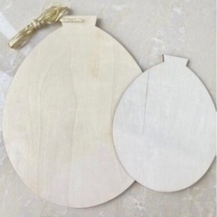 【ラスト1点】ベビー おうちスタジオ 木製バルーン 壁掛けの画像