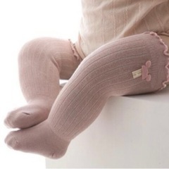 ミッキー風🐭ハイソックスベビー フリルの画像