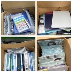新品、中古 文房具やファイルなど差し上げます。の画像