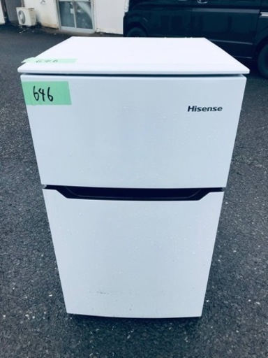 ✨2020年製✨646番 Hisense✨ノンフロン冷凍冷蔵庫✨HR-B95A‼️