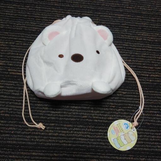 新品ﾀｸﾞ付きすみっこぐらし巾着