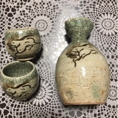 手描き徳利セット