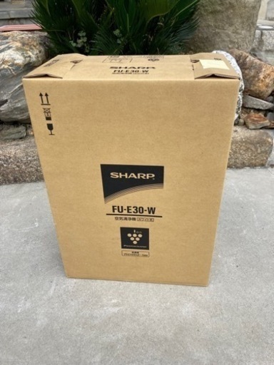 SHARP 空気清浄機　FU-E30-W. 新品