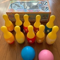 ほぼ未使用⭐︎アンパンマン　ボウリングセット