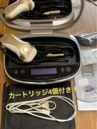 ケノン脱毛器　ver7.0 カートリッジ4個つき