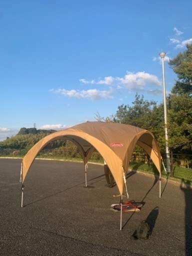 Coleman タープ　取引場所2箇所設定！