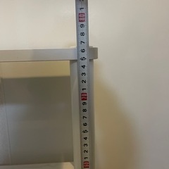 白い棚の画像