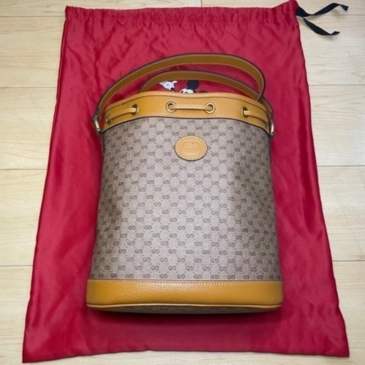 新品 GUCCI×DISNEY グッチ ディズニーコラボ スモールバケットバッグ