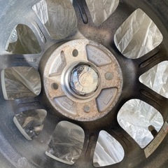 ほぼ新品！！　軽自動車　冬タイヤホイールセットの画像