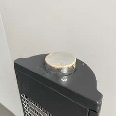 山善　カーボンヒーター　チャコールブラックの画像