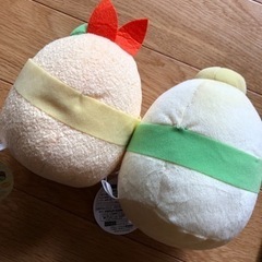 すみっコぐらし　レモンカラー　ぬいぐるみ　マスコットの画像