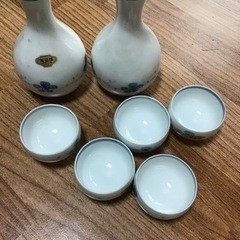 有田焼　とっくり、おちょこセットの画像