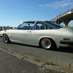 流れるフォルム！旧車１１７クーペ　渋くきまっています　ローダウン　５速　検付き即乗りの画像