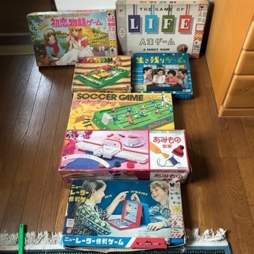 懐かしいゲームやおもちゃ