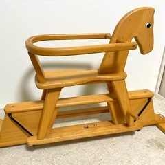 ゴイター社　Geuther  ボーネルンド　木馬　美品　室内遊び　セーフティーガード付き　おもちゃの画像