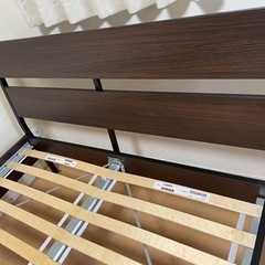 IKEA ベッドフレーム ダブルの画像