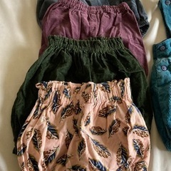 【80]コーデュロイのカボチャパンツの画像