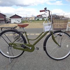 SOLID シングル 26インチ 軽快車 OD色（155）