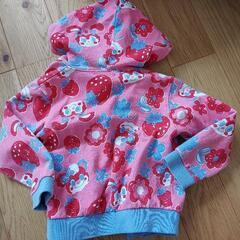 女の子　パーカー　上着　95　レトロの画像
