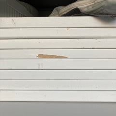 ベビーサークルホワイト　木製の画像