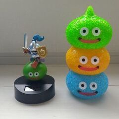 ドラゴンクエスト　ぐらぐらソーラーフィギュア スライムナイト