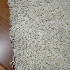 お譲り先決定★ニトリ フロアマット Nスクエア2  IVの画像
