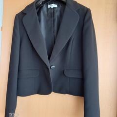 お値下げ✨黒いワンピーススーツ 13号 の画像