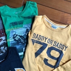 GAP4枚ダディオダディ2枚　150サイズ長袖の画像