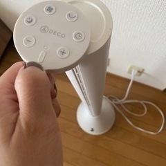 決まりました！スリムタワーファン　おしゃれな扇風機の画像