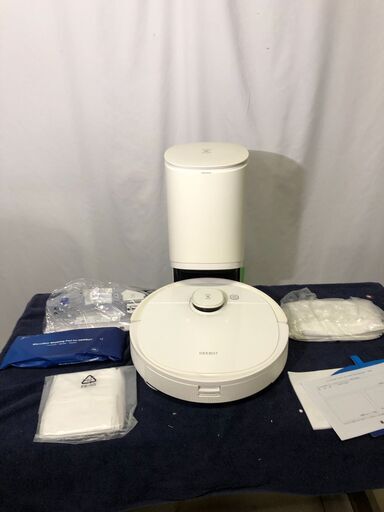 美品 ECOVACS (エコバックス) ロボット掃除機 DEEBOT T9+ 吸引力アップ 高性能 マッピング機能 自動ゴミ収集 水拭き機能
