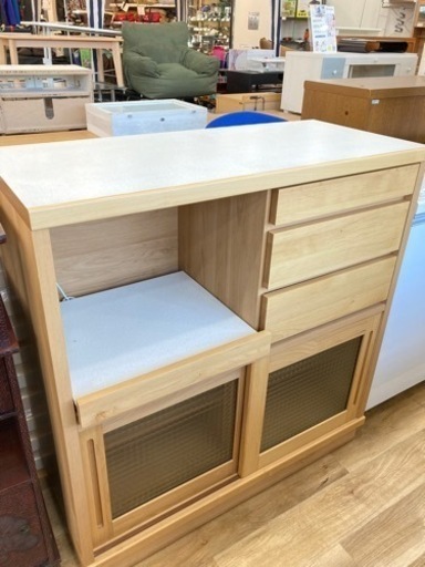 取りに来れる方限定！【豊田木工】レンジ台です！！