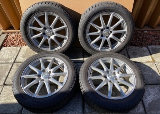 ◆スタッドレス/ホイール付◆ダンロップ WM02 225/50R17 94Q weds  17インチ 7J +38 5H 114.3