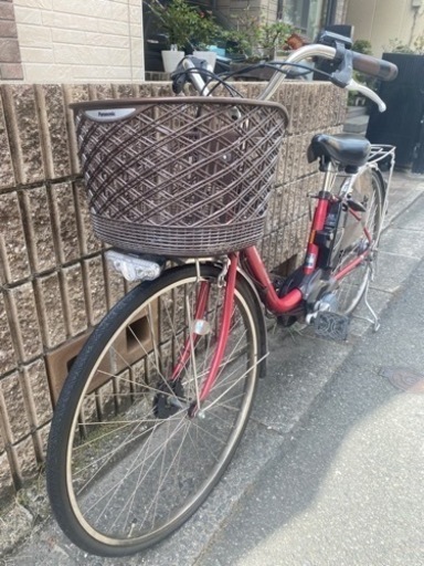 電動自転車 パナソニック VIVI DX バッテリー、充電器付属