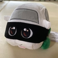 タグ付き美品★モルカー 覆面シロモ ぬいぐるみ
