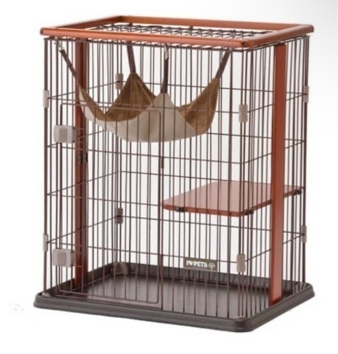 美品 ボンビアルコン ウッドワンサークル キャットミニ 猫のケージ