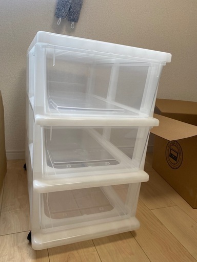 【新品未使用】ニトリ　押し入れ収納ケース
