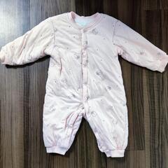 ベビー服　アウターロンパース　女の子