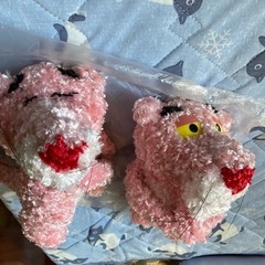 ピンクパーサー　ぬいぐるみ2体セットの画像