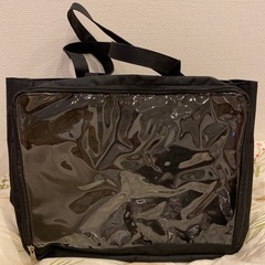 wego デコルームトートバッグ Lサイズ ブラック