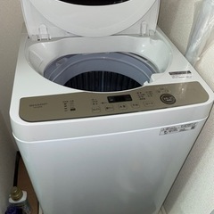(決まりました)シャープ　ES-GE6E 全自動洗濯機の画像