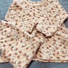 キルティングパジャマ90cm キティ