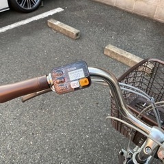Panasonic BE-ELR832V 電動 アシスト 三輪車 ビビライフ パナソニック 中古の画像