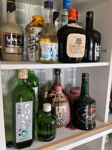 【決まりました】年代物の酒類