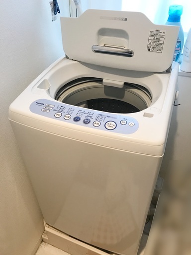 【期間限定】東芝　洗濯機　縦型5kg　４８L　作動確認済み